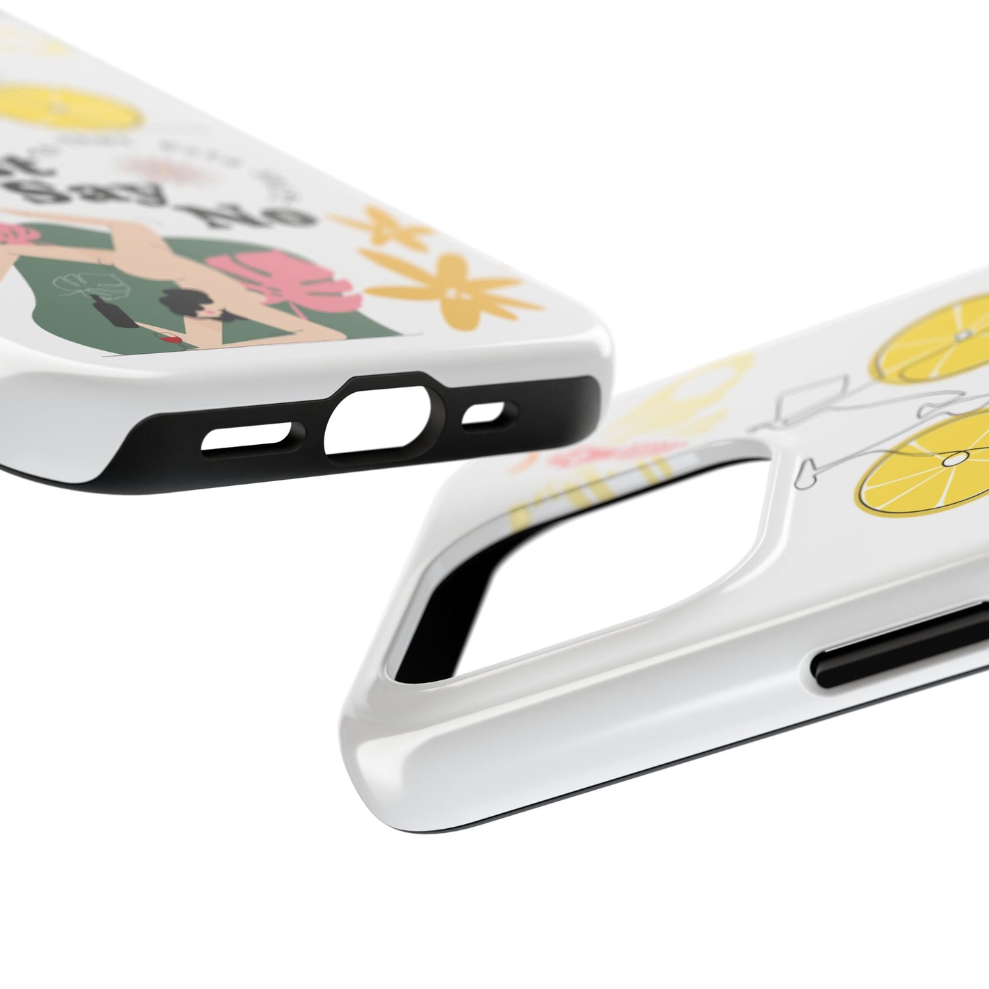 Just Say No Tough Phone Case - Stylish Protection for Empowered Individuals