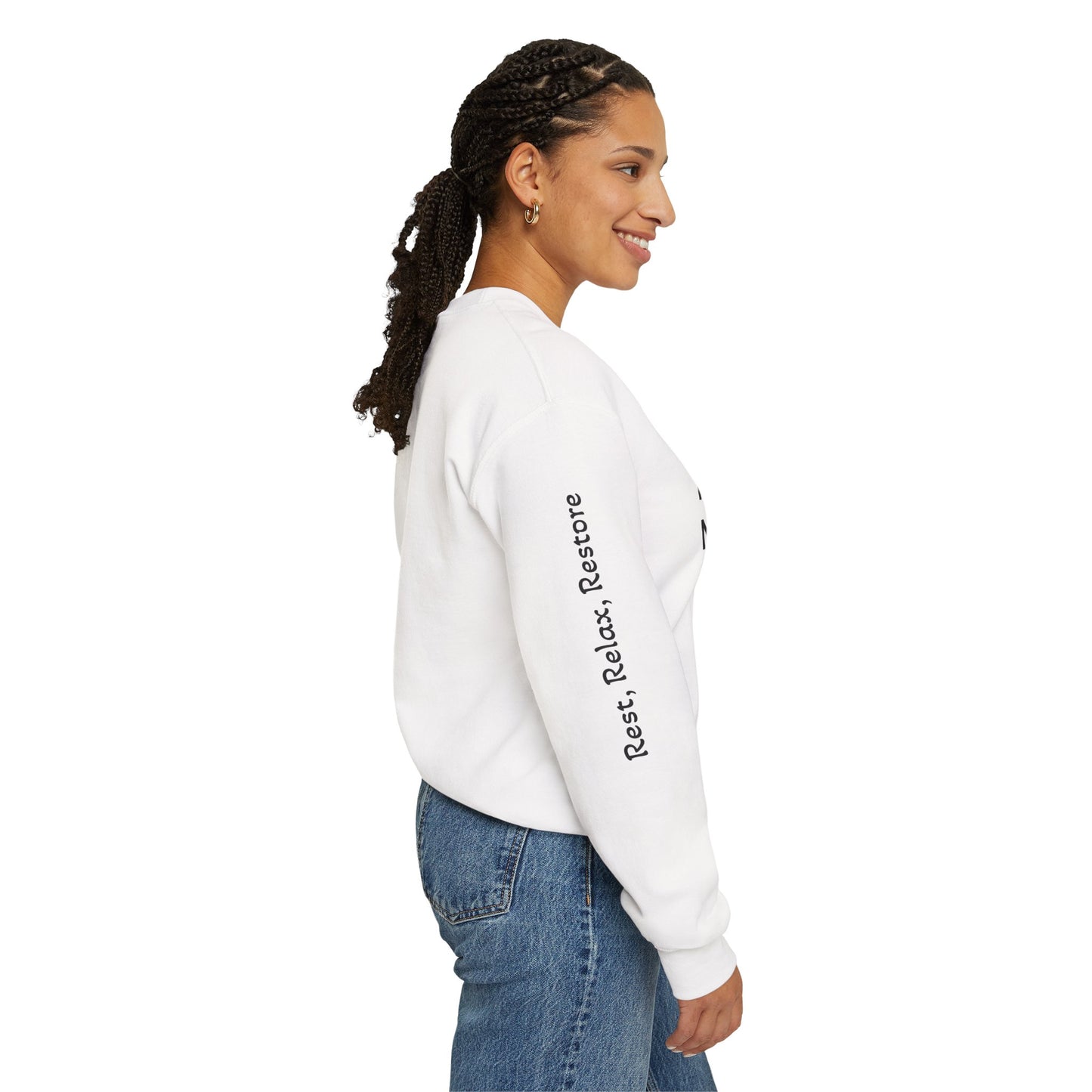 Fun Quote Crewneck Sweatshirt - No Call Lights, No Admin, No Problem