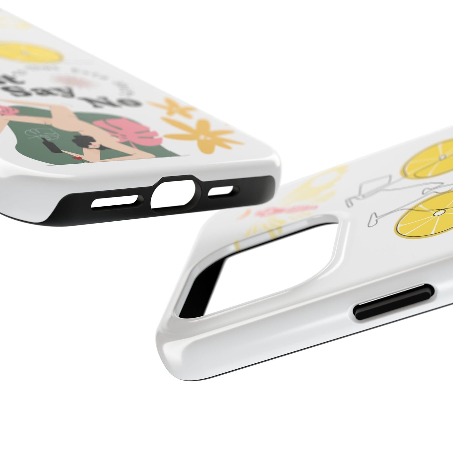 Just Say No Tough Phone Case - Stylish Protection for Empowered Individuals