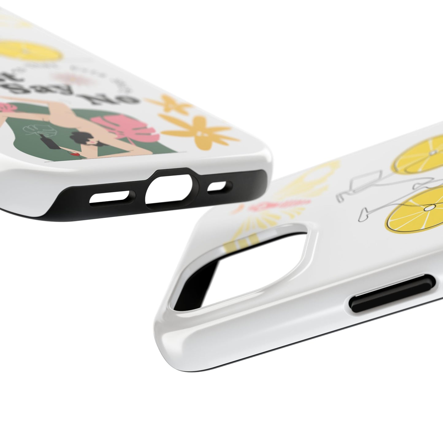 Just Say No Tough Phone Case - Stylish Protection for Empowered Individuals