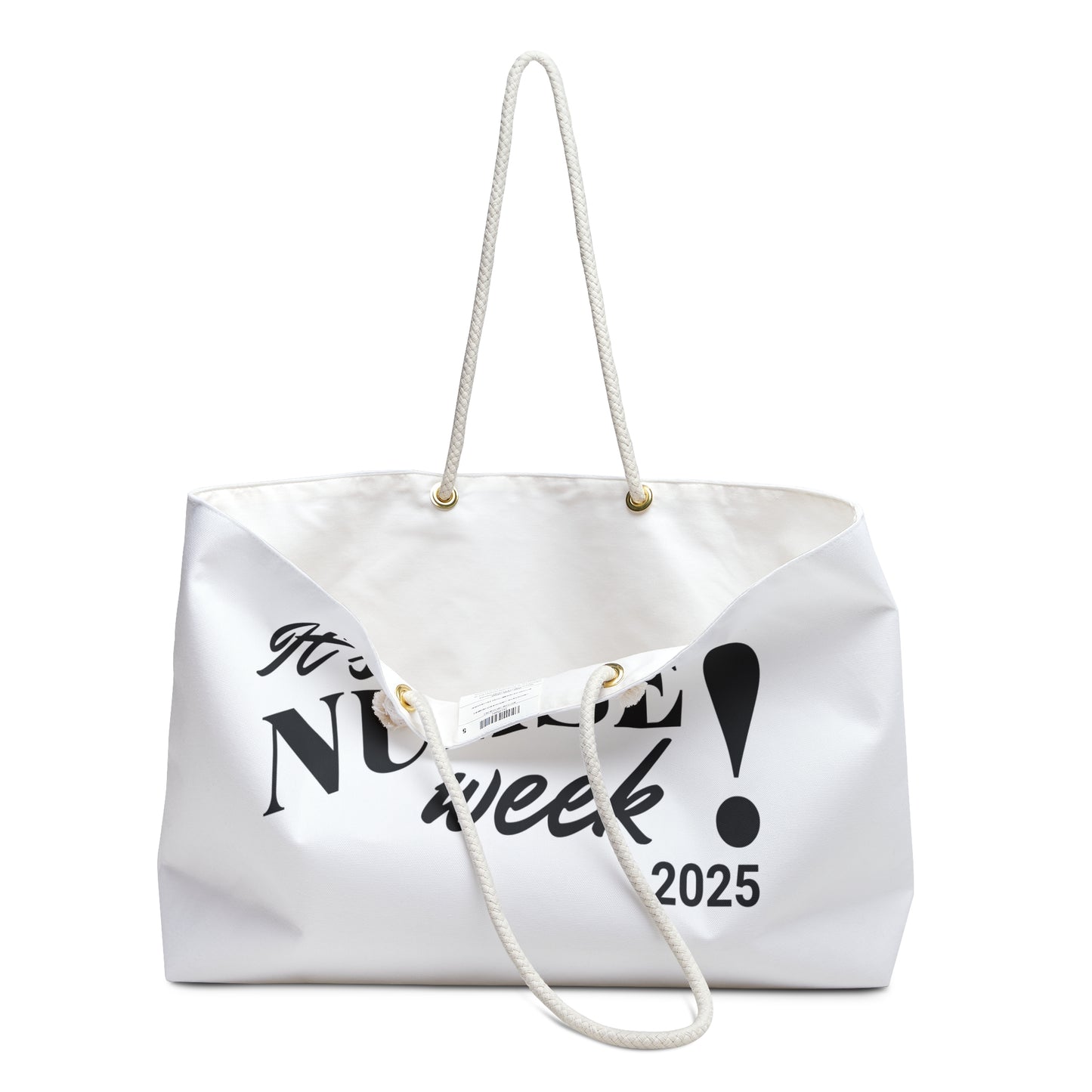 Nurse Weekender Bag - Celebration Tote for Nurses - It's Nurse Week 2025