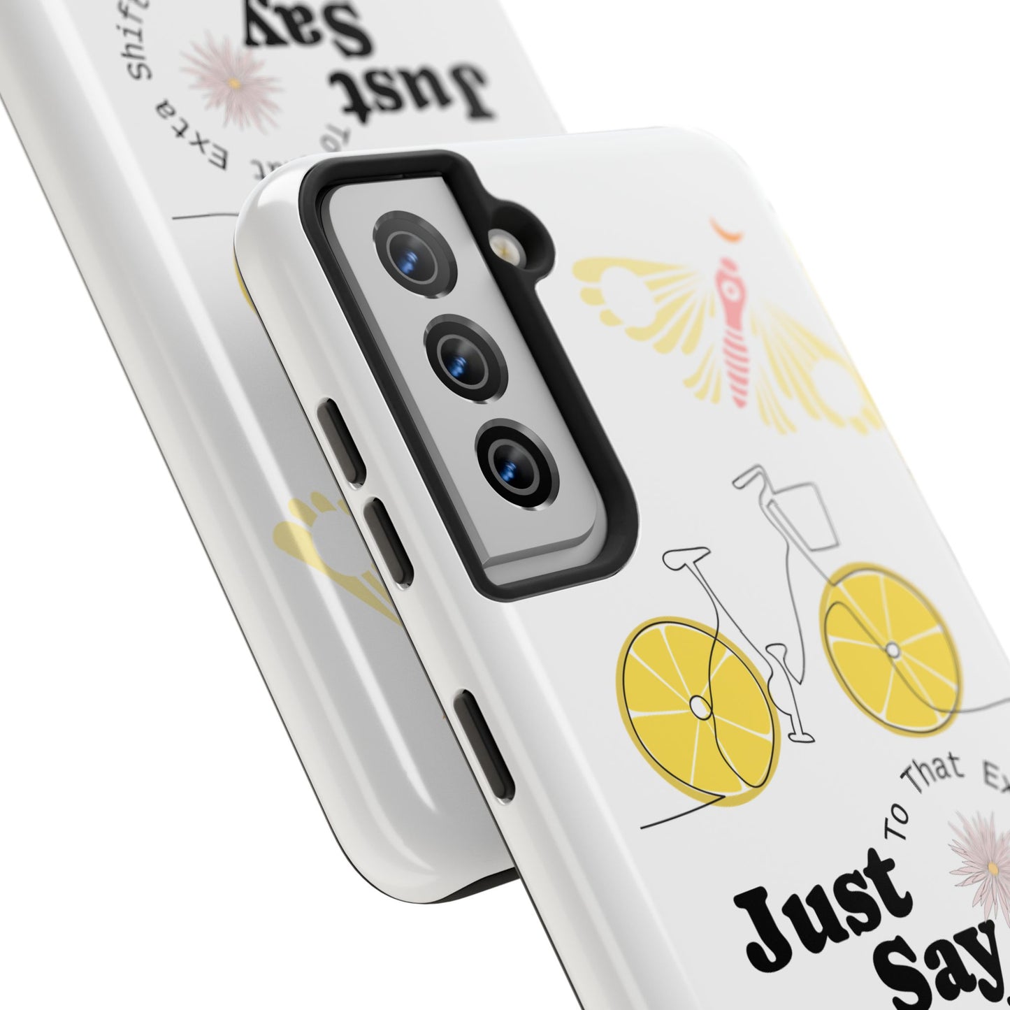 Just Say No Tough Phone Case - Stylish Protection for Empowered Individuals