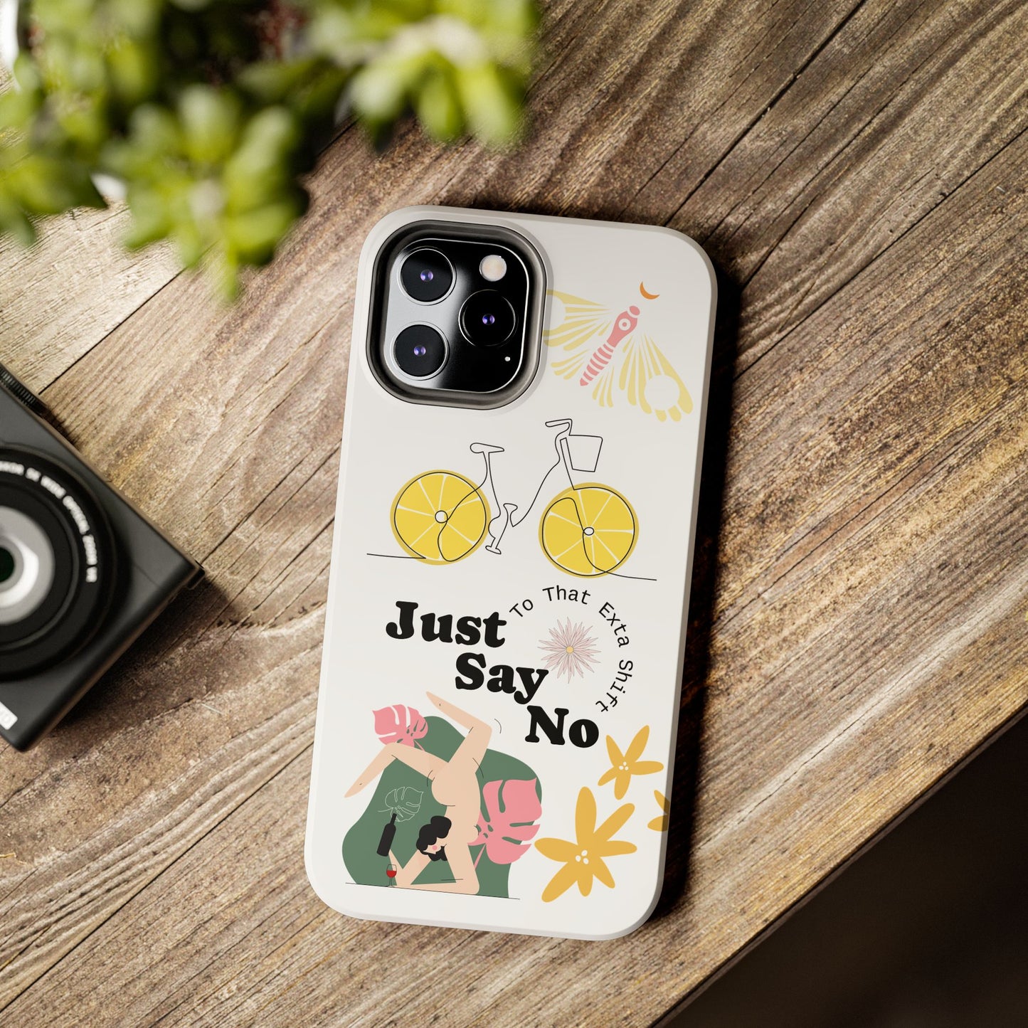 Just Say No Tough Phone Case - Stylish Protection for Empowered Individuals