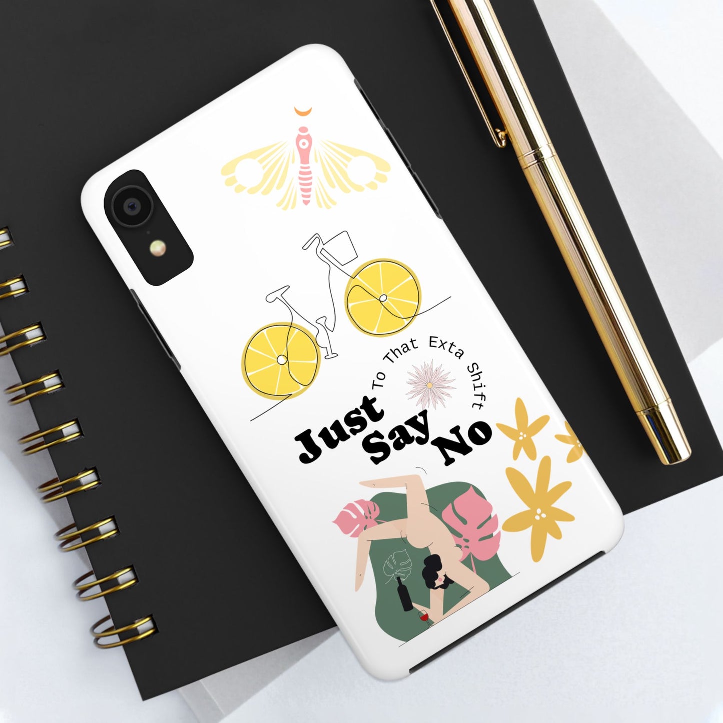 Just Say No Tough Phone Case - Stylish Protection for Empowered Individuals