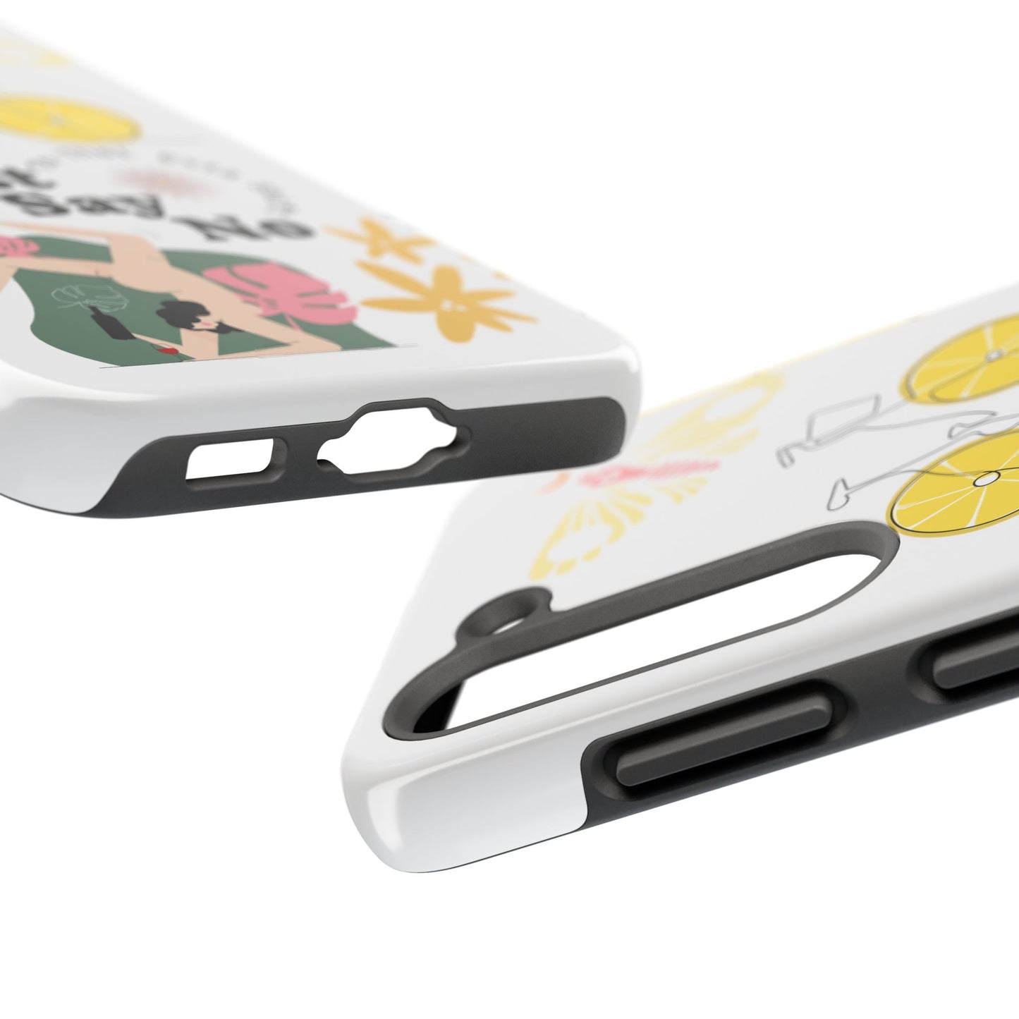 Just Say No Tough Phone Case - Stylish Protection for Empowered Individuals