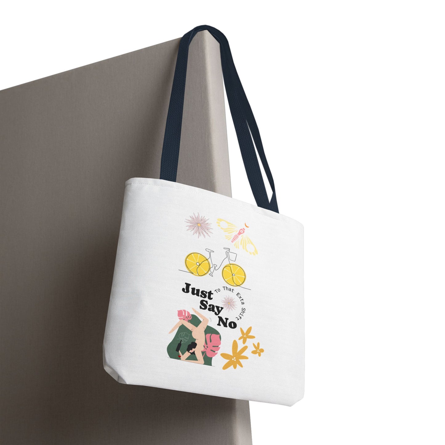 Just Say No Inspirational Tote Bag - Eco-Friendly Carryall for Everyday Use