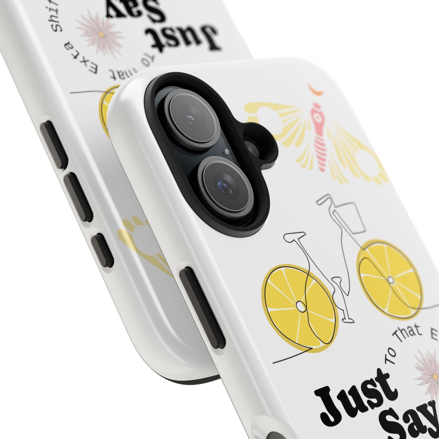 Just Say No Tough Phone Case - Stylish Protection for Empowered Individuals