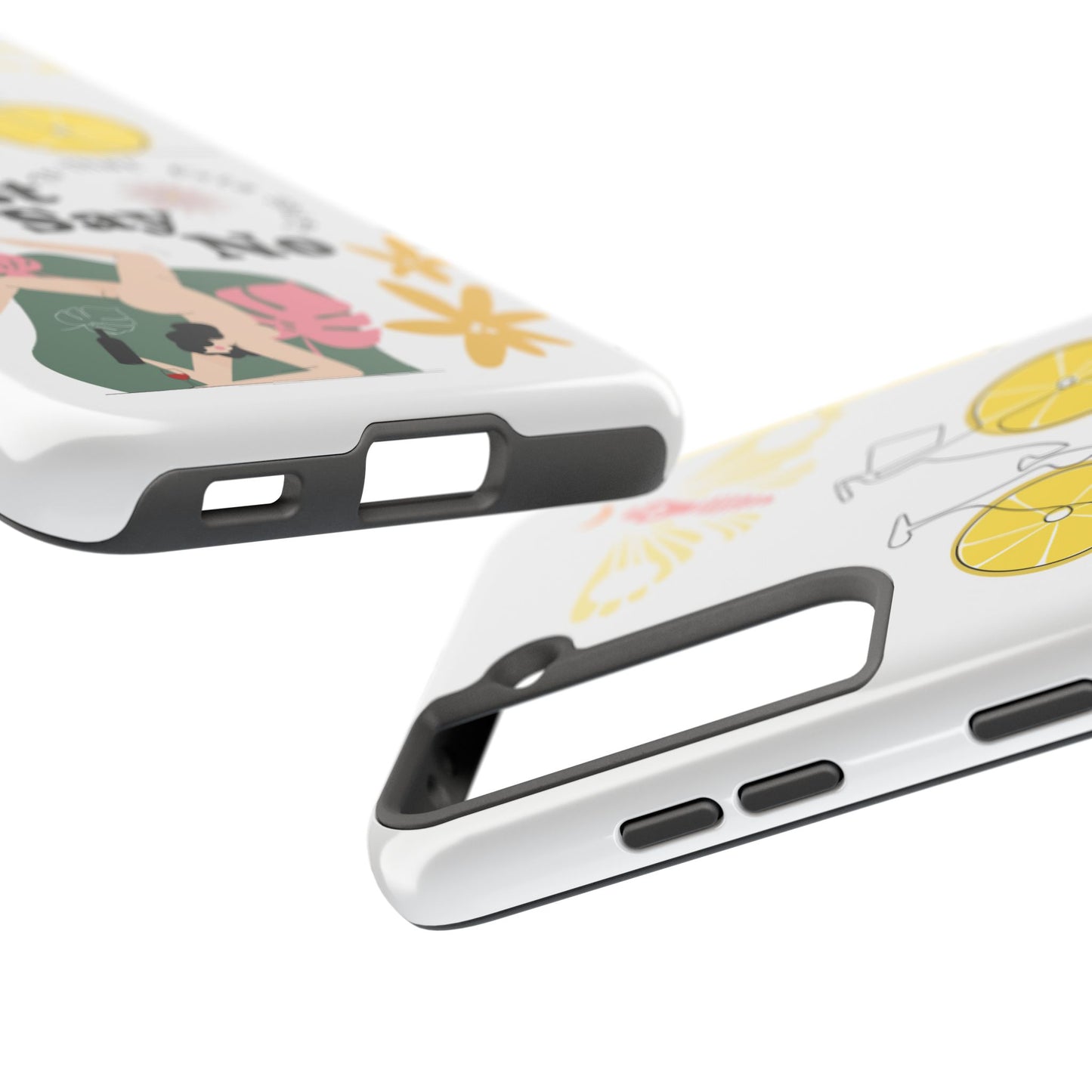 Just Say No Tough Phone Case - Stylish Protection for Empowered Individuals