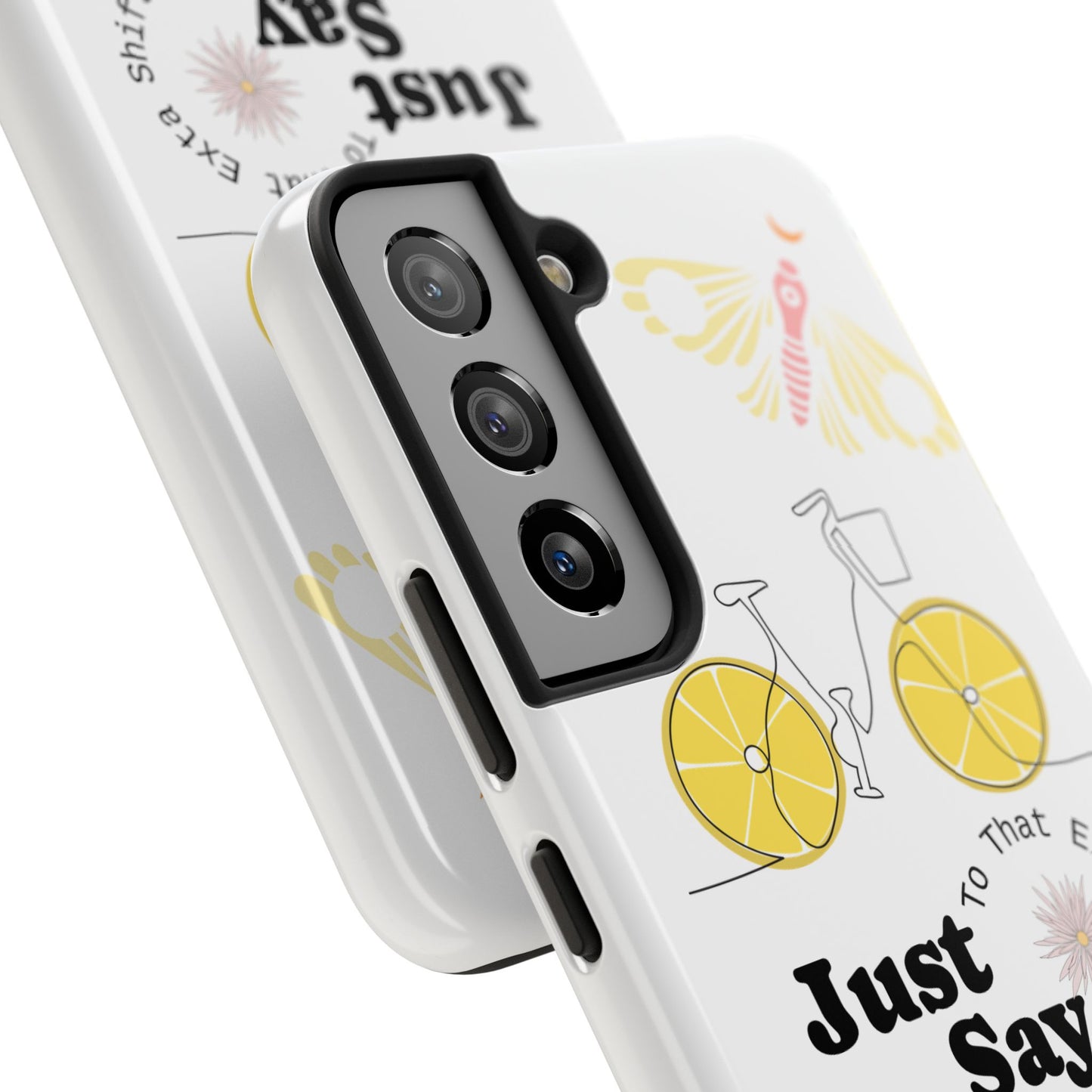 Just Say No Tough Phone Case - Stylish Protection for Empowered Individuals