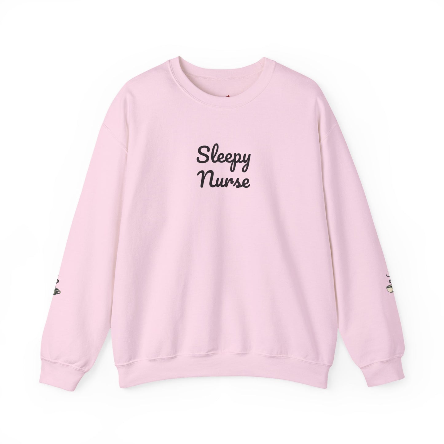 Sleepy Nurse Vibes Unisex Crewneck Sweatshirt - Cozy and Relaxed