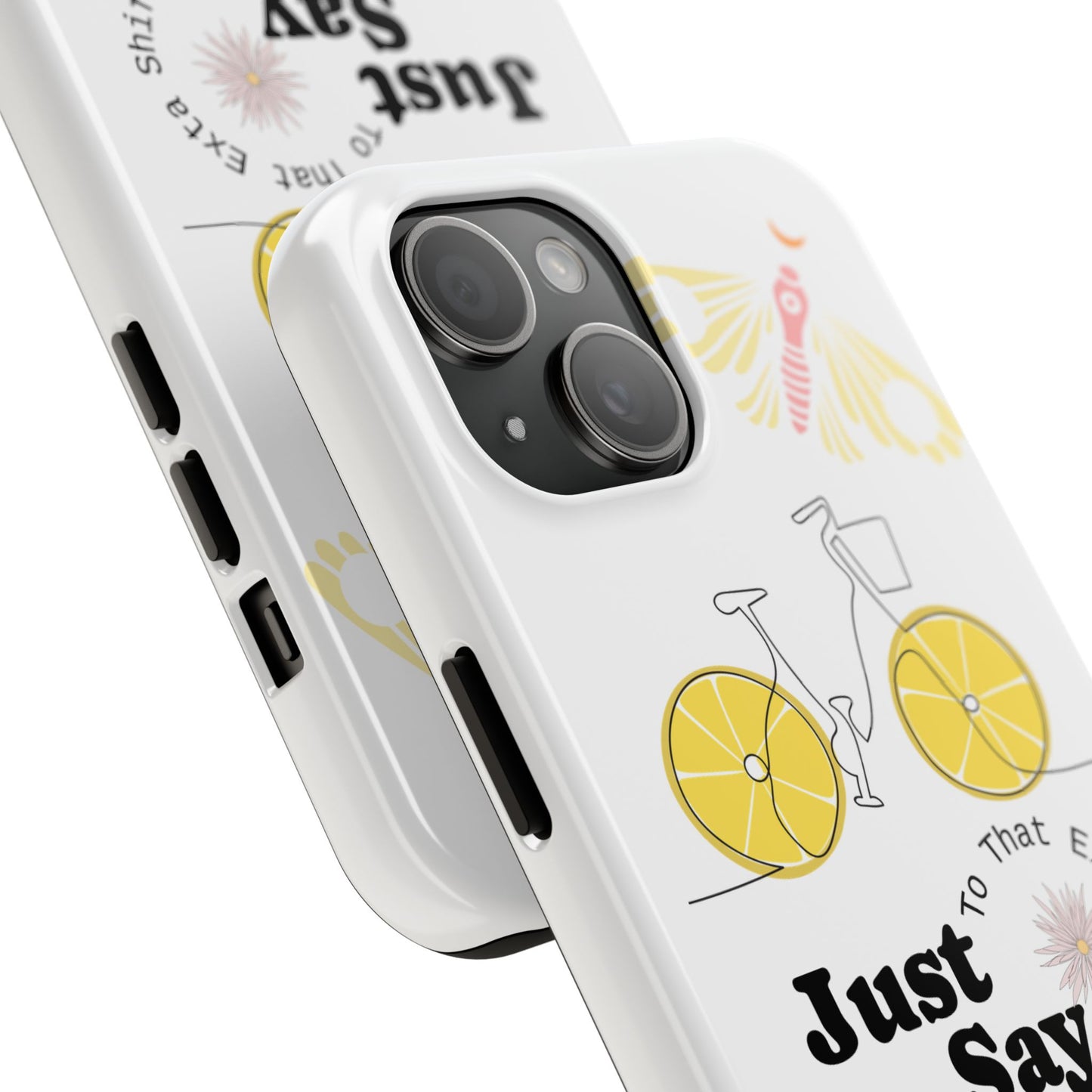 Just Say No Tough Phone Case - Stylish Protection for Empowered Individuals