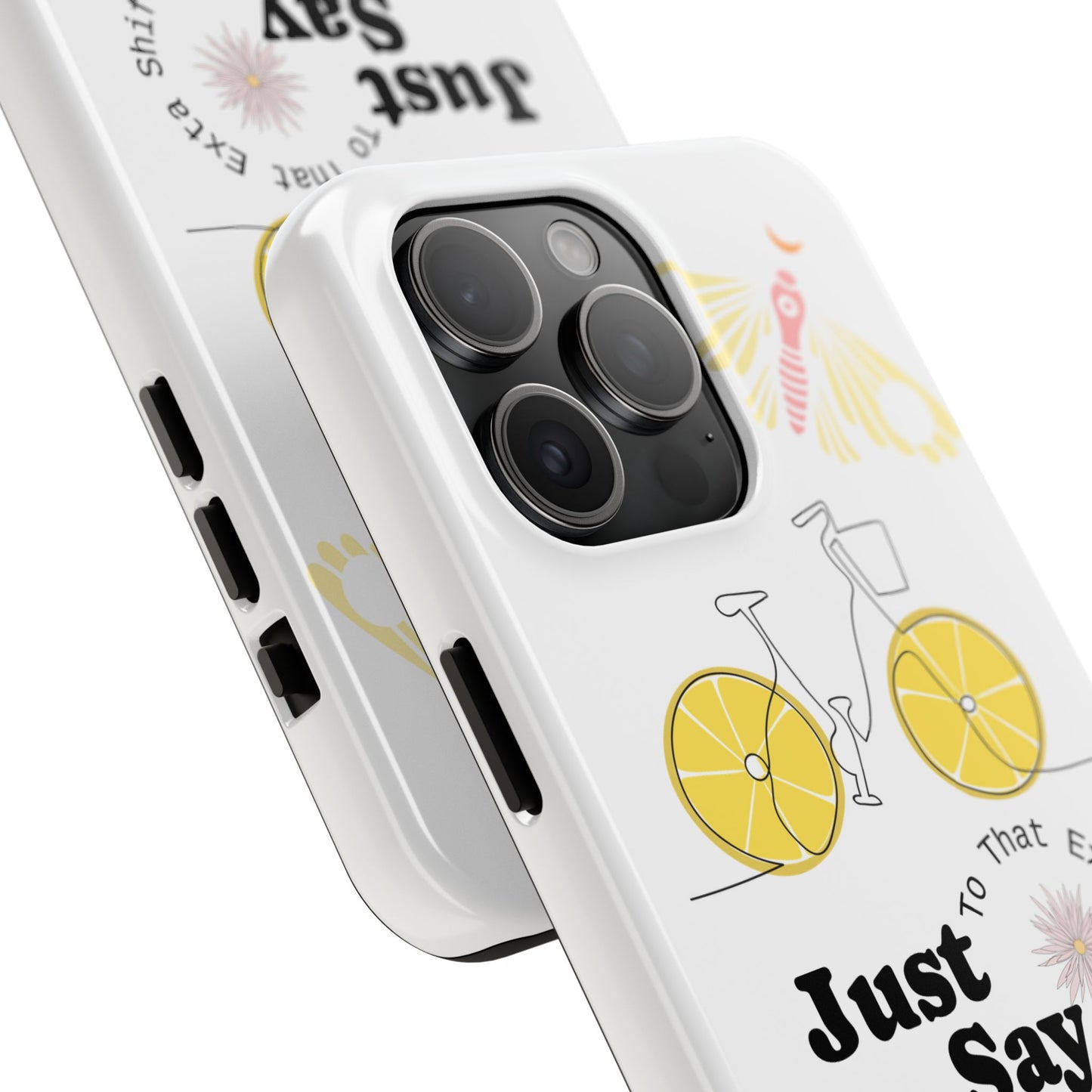 Just Say No Tough Phone Case - Stylish Protection for Empowered Individuals