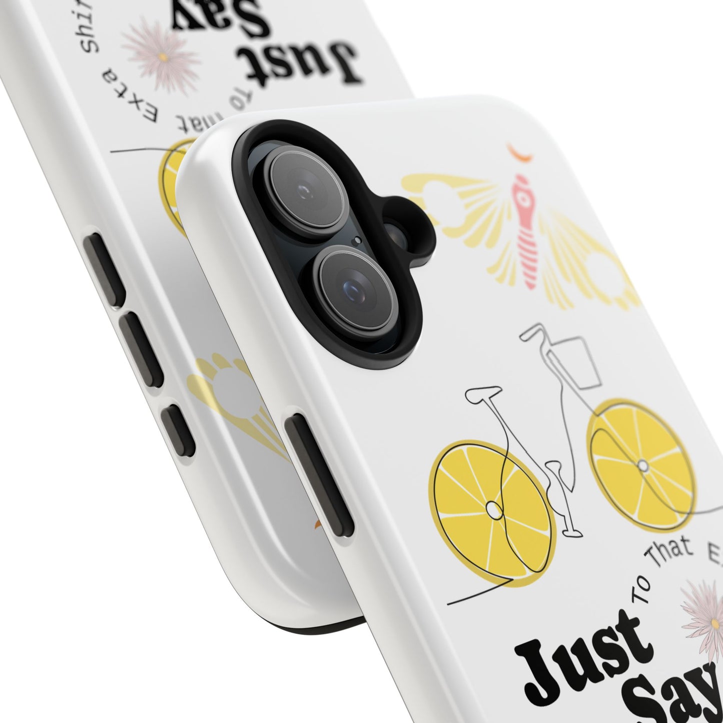 Just Say No Tough Phone Case - Stylish Protection for Empowered Individuals