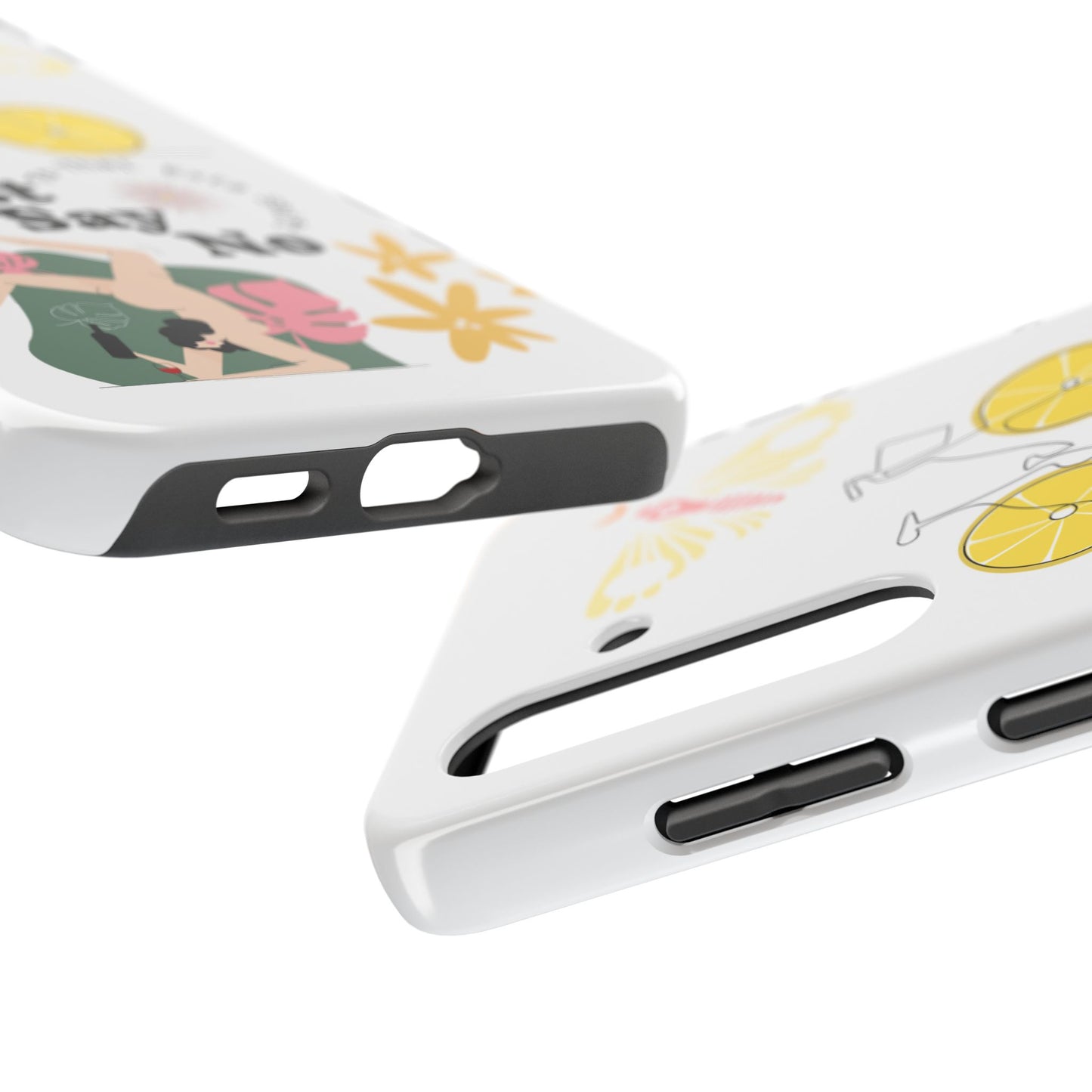 Just Say No Tough Phone Case - Stylish Protection for Empowered Individuals