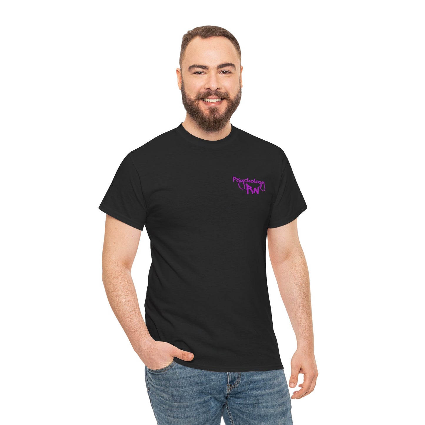 Sci Fi Psychology Nurse Tee - Unisex Heavy Cotton Tee