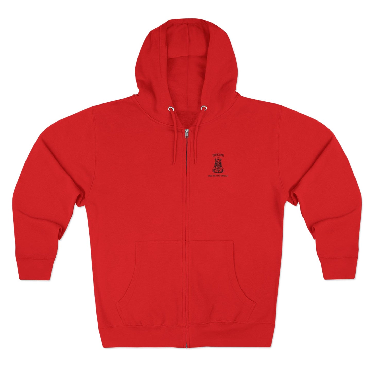 Nurse Life Zip Hoodie, Corrections Nurse Jacket, Thug Life Nurse Hoodie, Hard Core Nurse Apparel, Nurse Merchandise