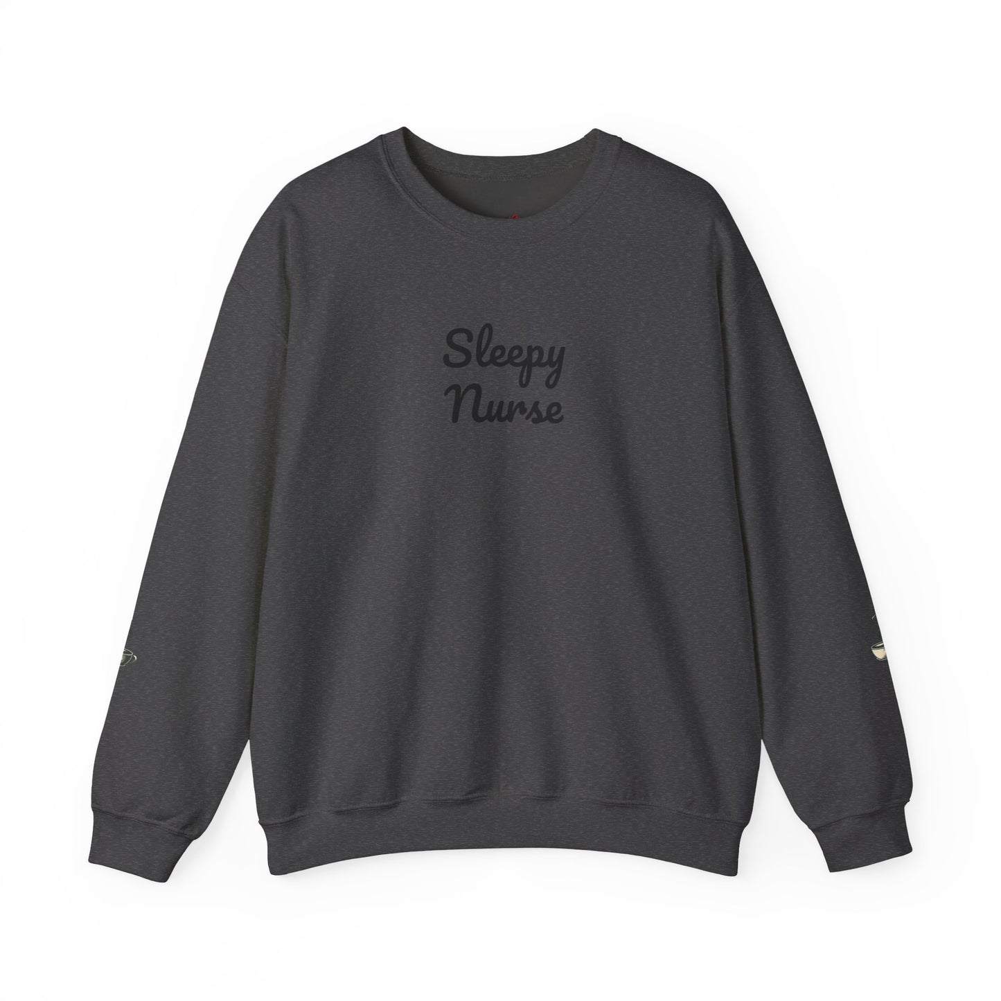Sleepy Nurse Vibes Unisex Crewneck Sweatshirt - Cozy and Relaxed