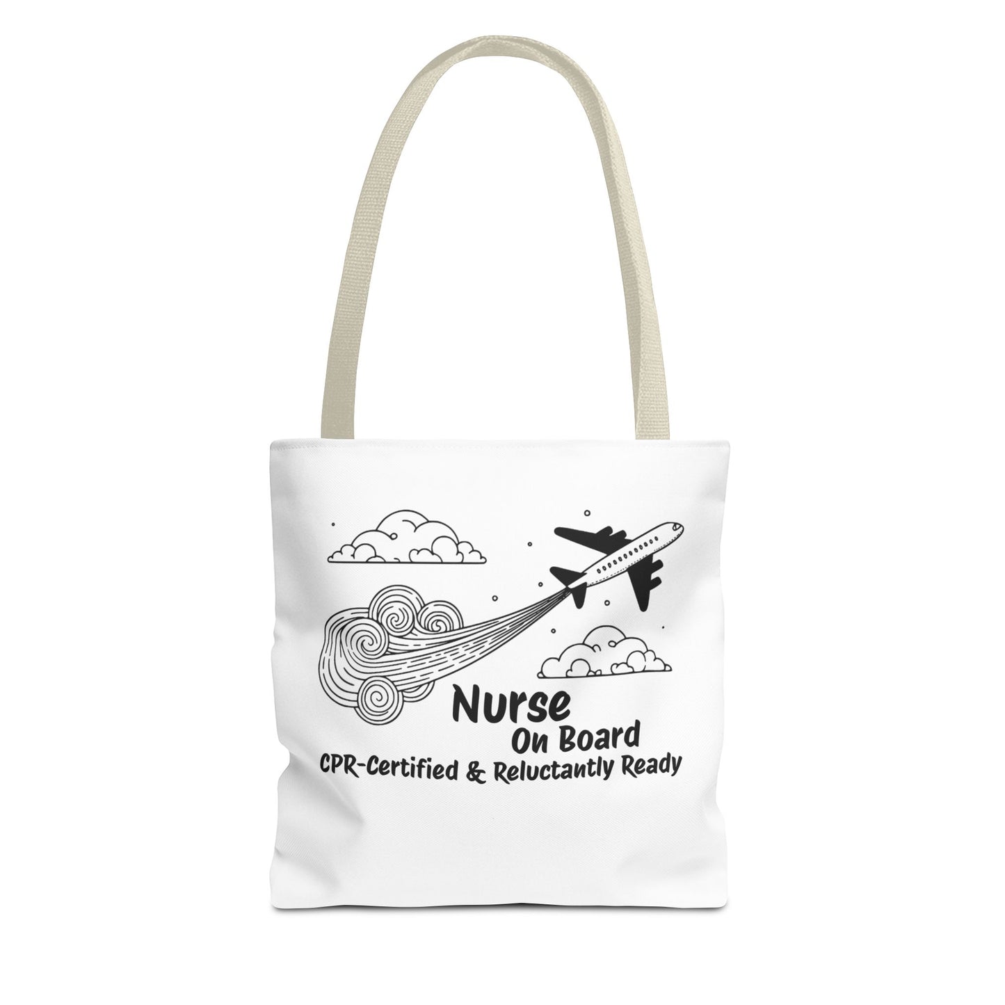 Nurse Tote Bag, Airplane Ready, Funny, Travel Tote, Nurse Tote Purse
