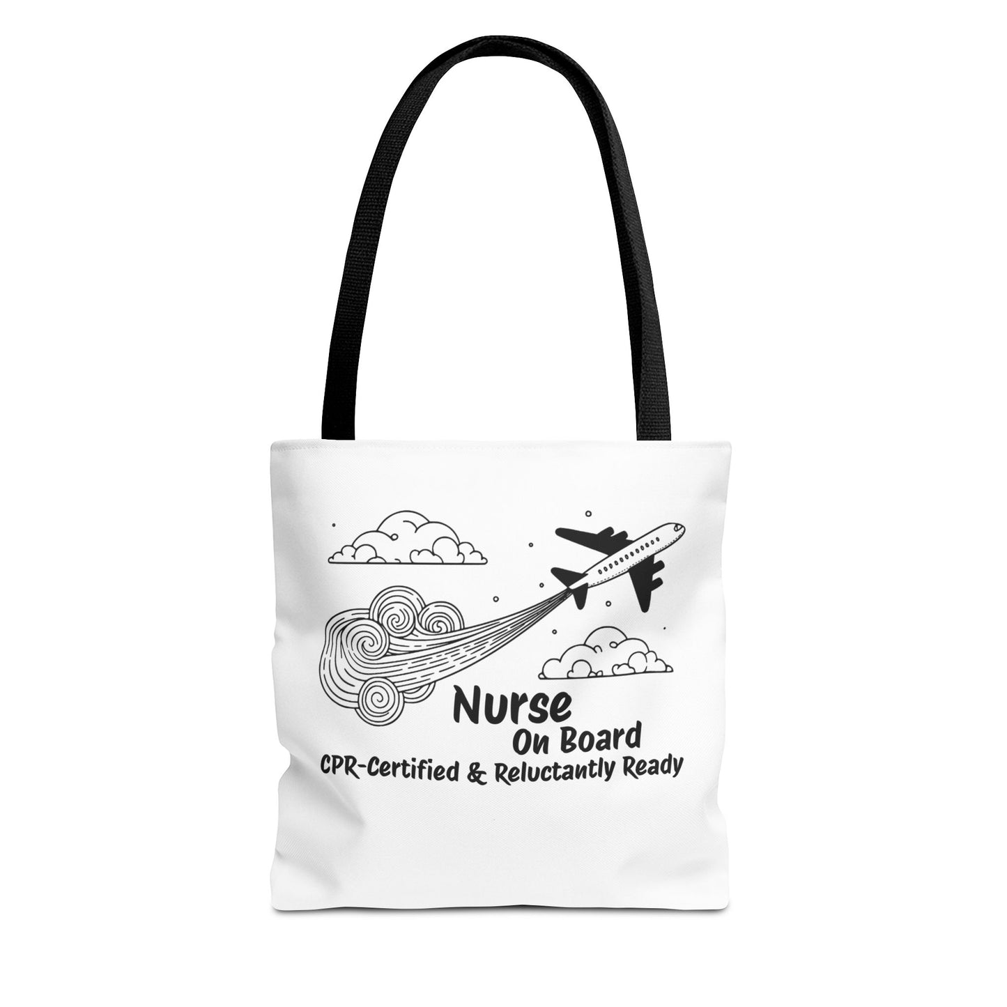 Nurse Tote Bag, Airplane Ready, Funny, Travel Tote, Nurse Tote Purse