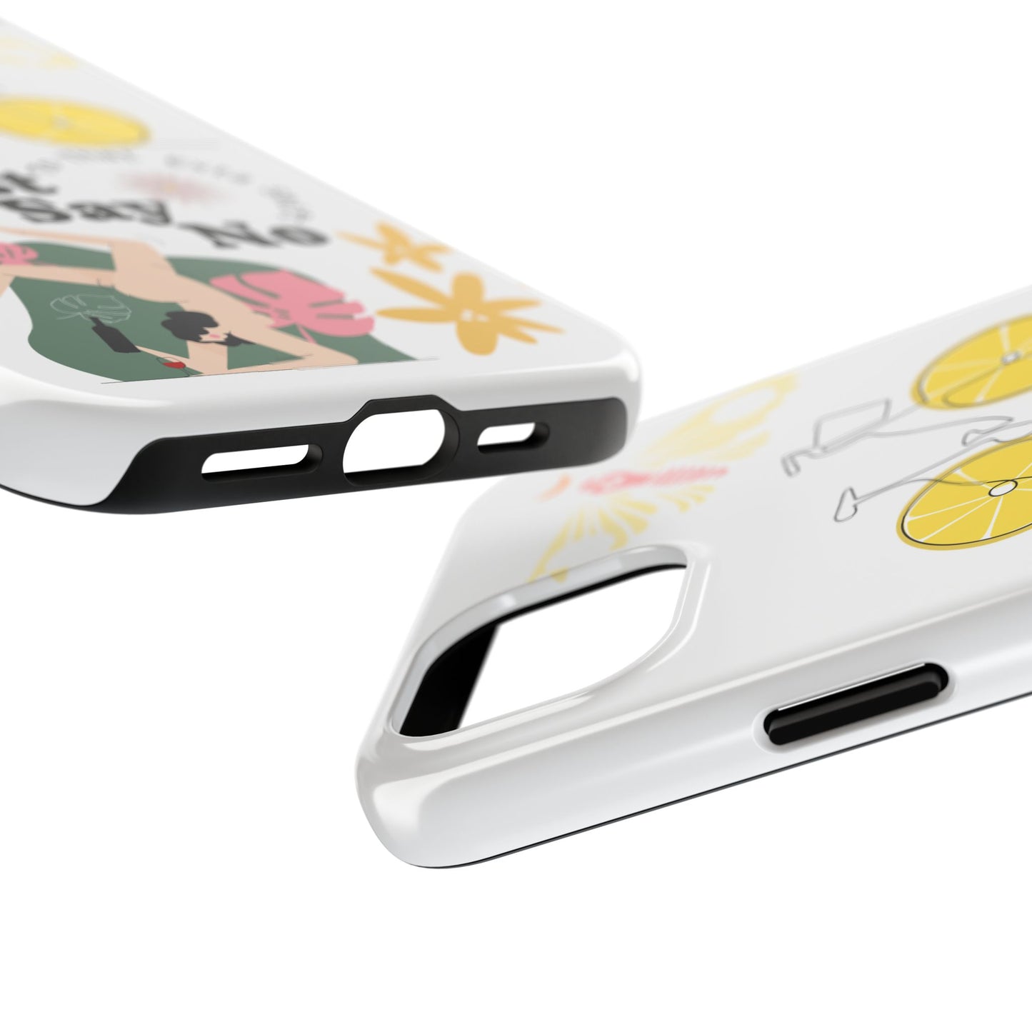 Just Say No Tough Phone Case - Stylish Protection for Empowered Individuals