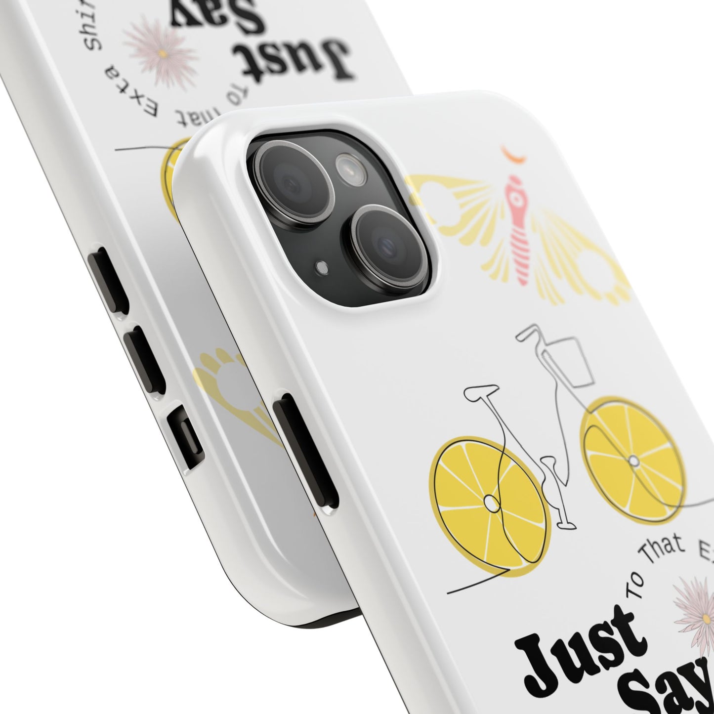 Just Say No Tough Phone Case - Stylish Protection for Empowered Individuals