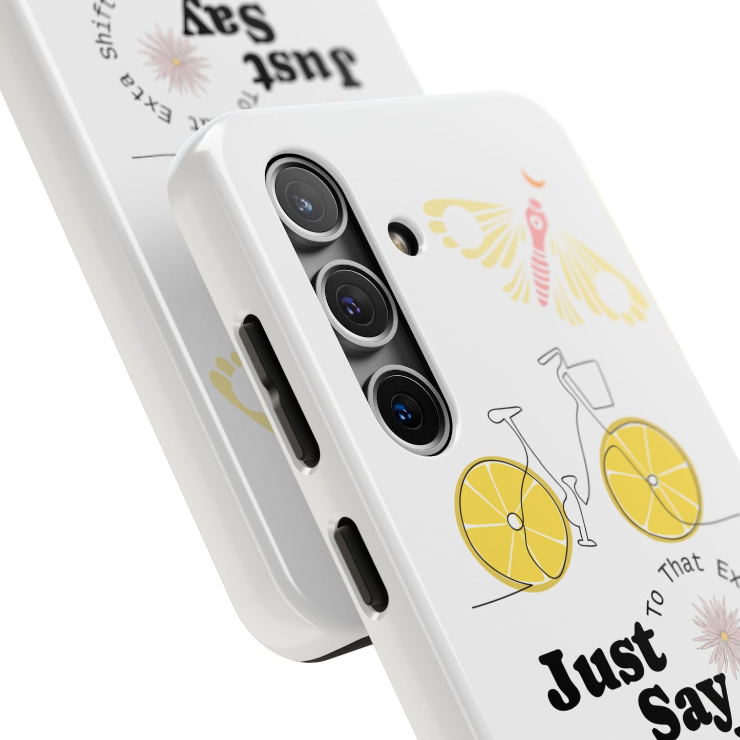 Just Say No Tough Phone Case - Stylish Protection for Empowered Individuals