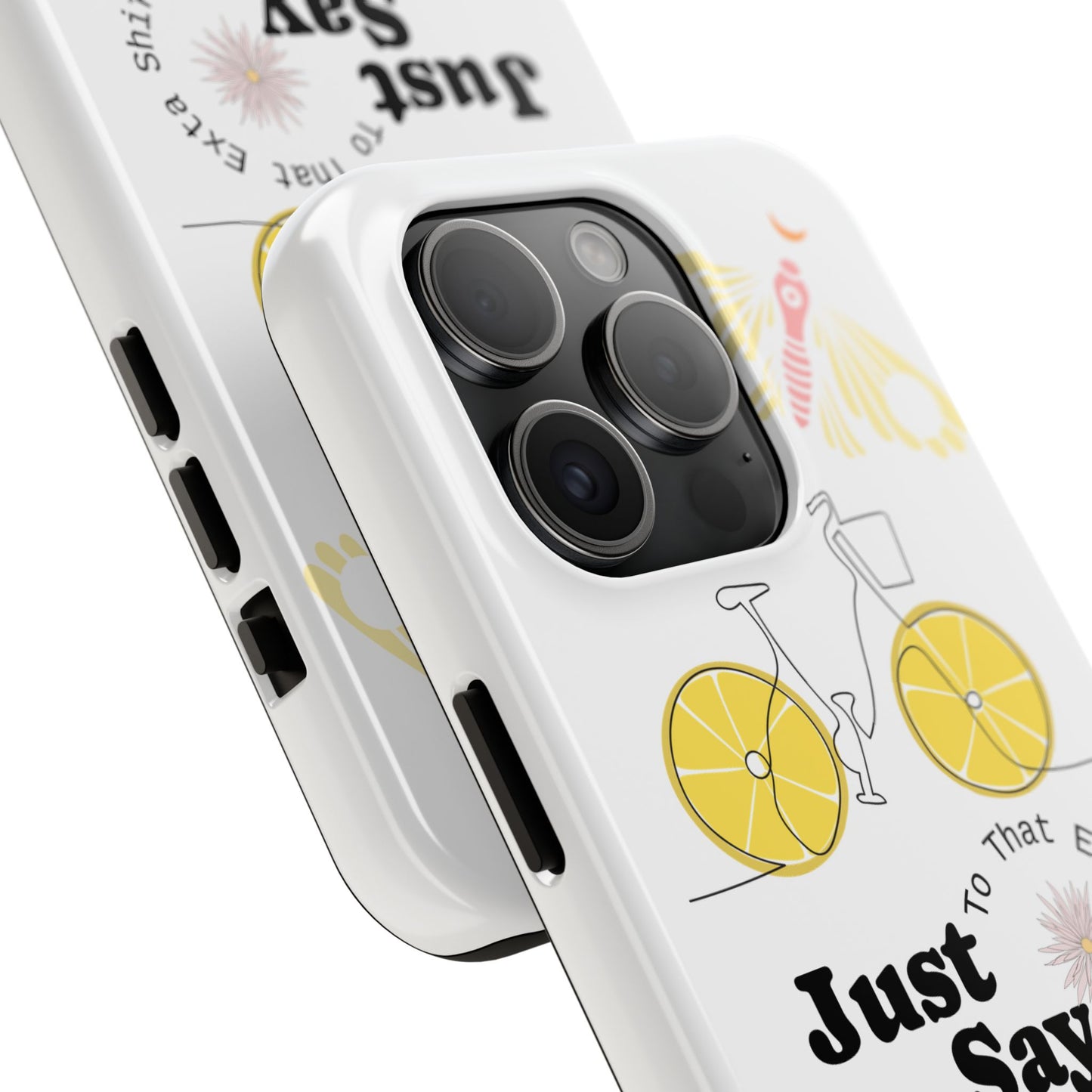 Just Say No Tough Phone Case - Stylish Protection for Empowered Individuals