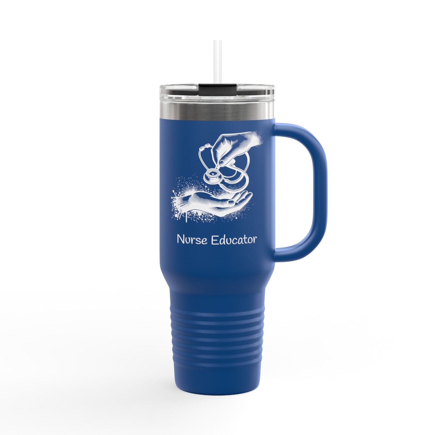 Nurse Educator Insulated Travel Mug, 40oz | Perfect Gift for Nurses, Healthcare Professionals, Teacher Appreciation, Hospital Essentials,