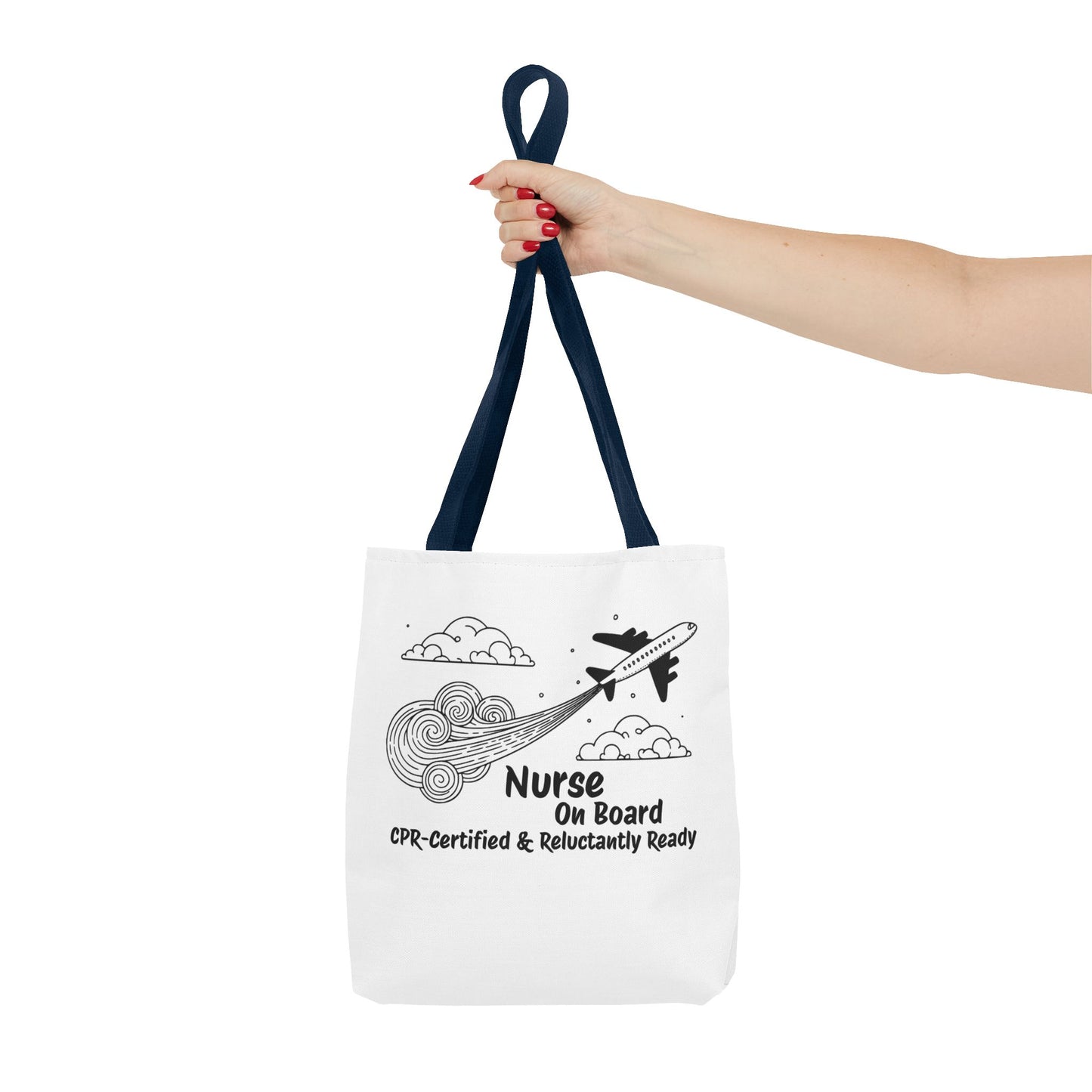 Nurse Tote Bag, Airplane Ready, Funny, Travel Tote, Nurse Tote Purse