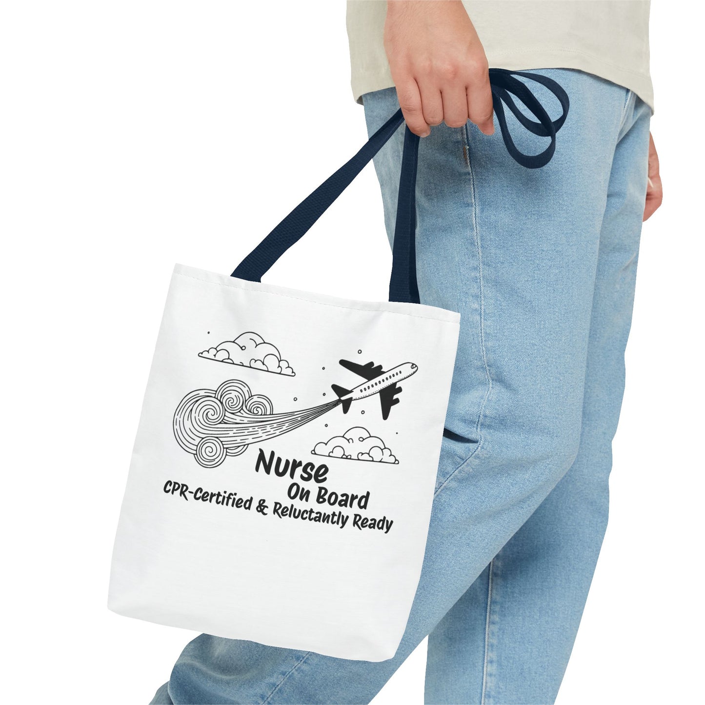 Nurse Tote Bag, Airplane Ready, Funny, Travel Tote, Nurse Tote Purse