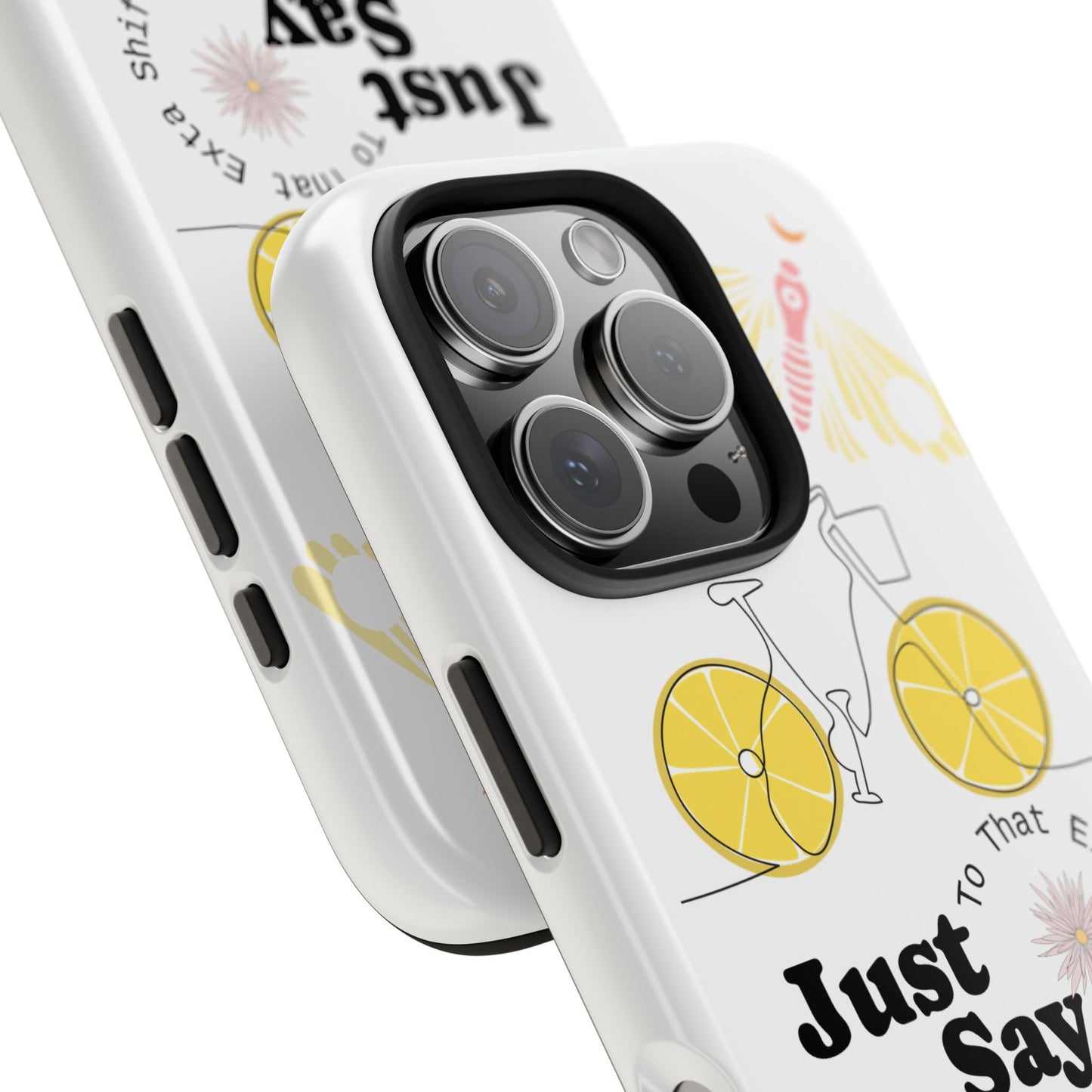Just Say No Tough Phone Case - Stylish Protection for Empowered Individuals