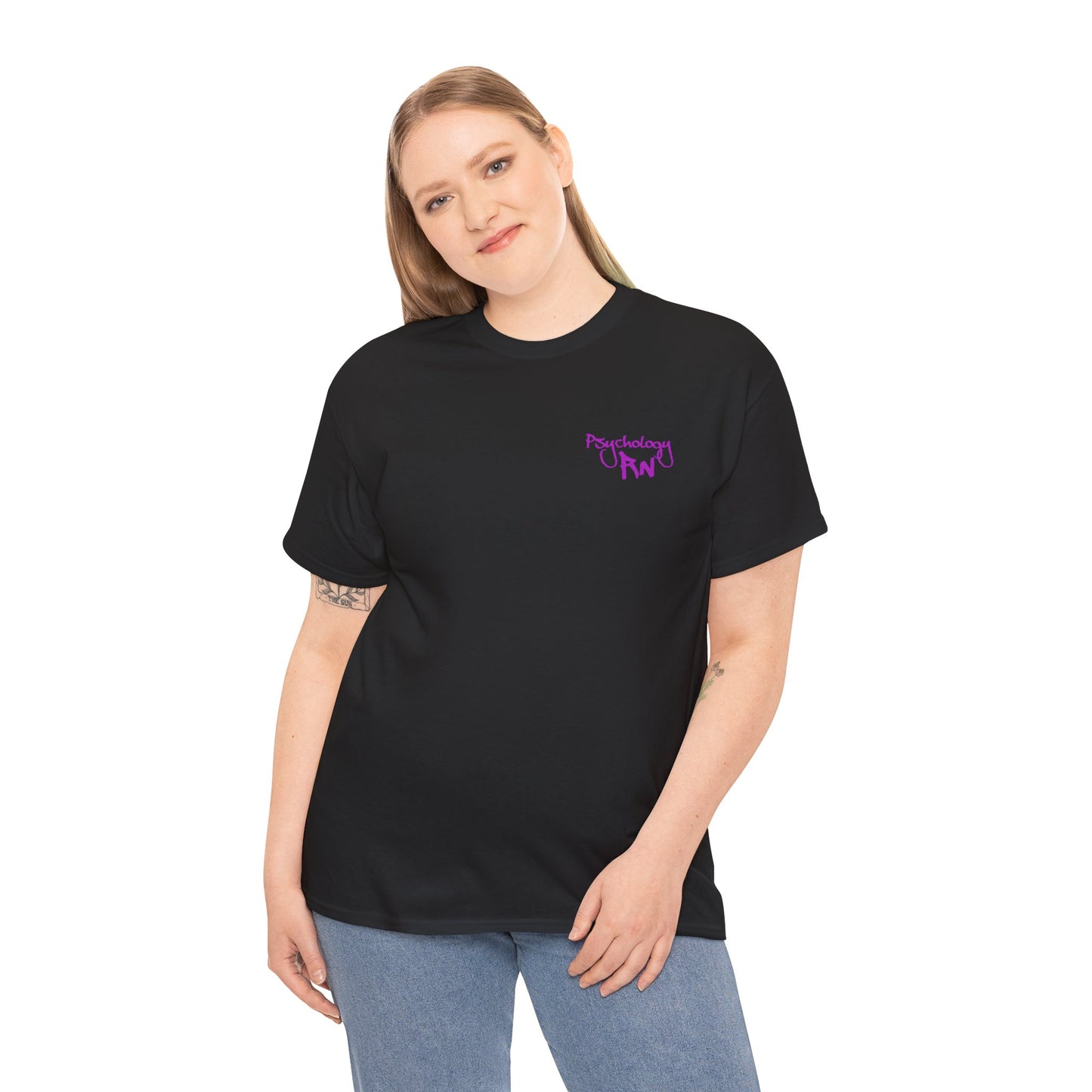 Sci Fi Psychology Nurse Tee - Unisex Heavy Cotton Tee
