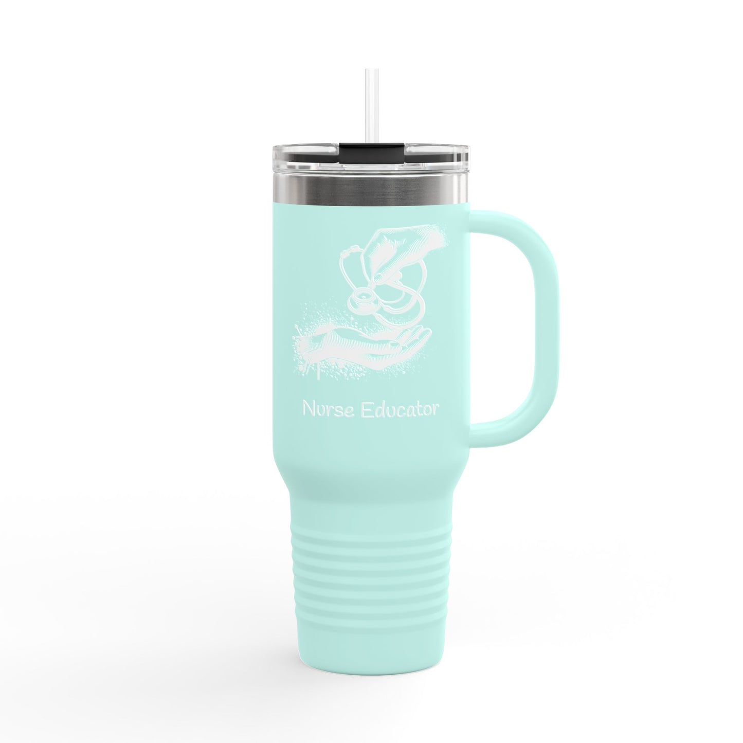 Nurse Educator Insulated Travel Mug, 40oz | Perfect Gift for Nurses, Healthcare Professionals, Teacher Appreciation, Hospital Essentials,