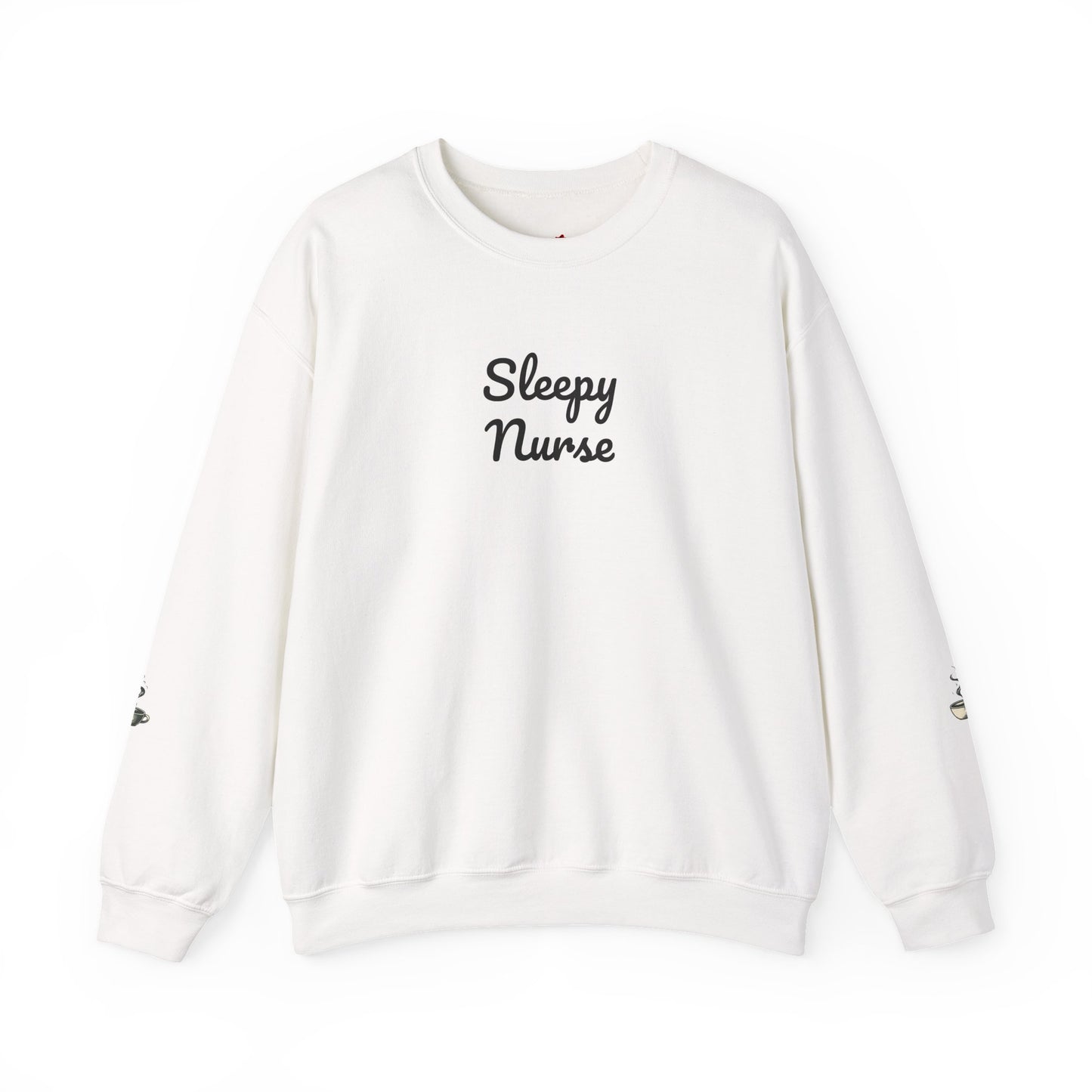 Sleepy Nurse Vibes Unisex Crewneck Sweatshirt - Cozy and Relaxed
