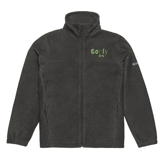 Goofy RN Cozy Embroidered Columbia Fleece Jacket | Perfect for Outdoor Adventures, Gift for Him/Her, Winter Wear, Hiking, Campfire Apparel