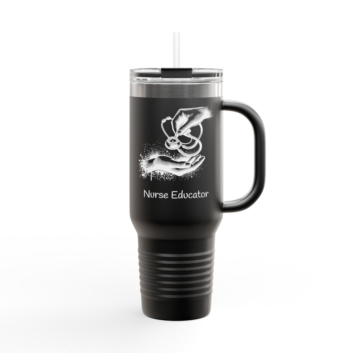 Nurse Educator Insulated Travel Mug, 40oz | Perfect Gift for Nurses, Healthcare Professionals, Teacher Appreciation, Hospital Essentials,