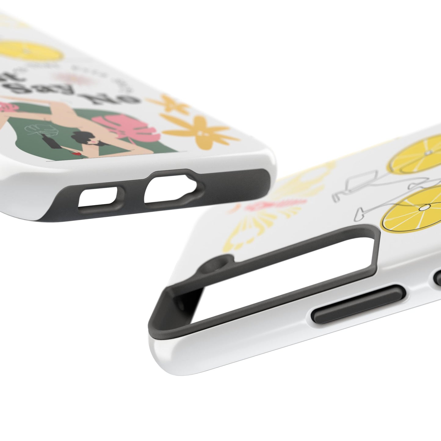 Just Say No Tough Phone Case - Stylish Protection for Empowered Individuals